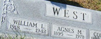 Agnes M Burnett West