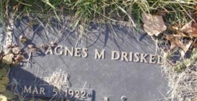 Agnes M Driskell Agnes M Driskell