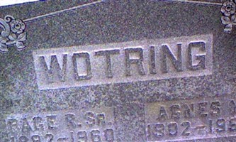 Agnes M. Watkins Wotring