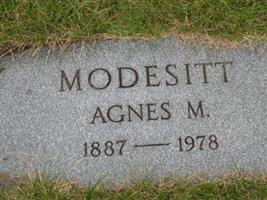 Agnes Marie White Modesitt