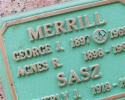 Agnes R. Merrill Agnes R. Merrill