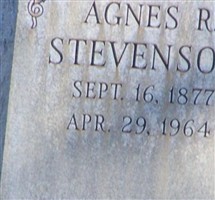 Agnes R Stevenson