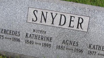 Agnes Snyder Agnes Snyder