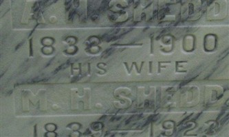 A. H. Shedd A. H. Shedd