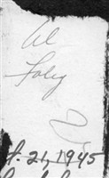 Al (Bronx, NY) Foley