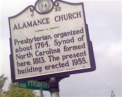 Alamance Presbyterian Church Cemetery