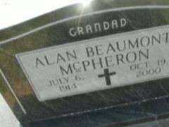 Alan Beaumont McPheron Alan Beaumont McPheron