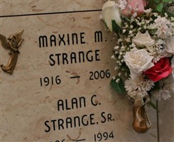 Alan Cochrane "Inky" Strange, Sr Alan Cochrane "Inky" Strange, Sr