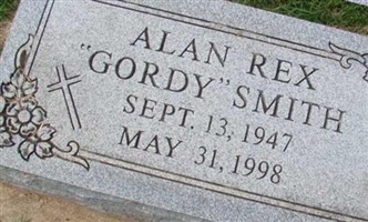 Alan Rex "Gordy" Smith Alan Rex "Gordy" Smith