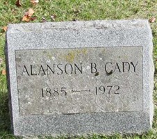 Alanson B Cady Alanson B Cady