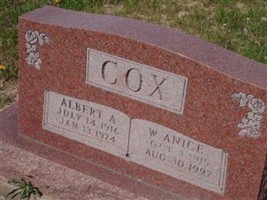 Albert A. Cox Albert A. Cox
