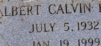Albert Calvin Rule Albert Calvin Rule