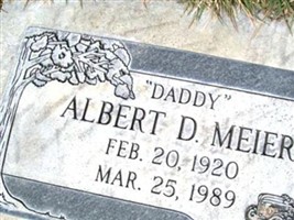 Albert D. Meier Albert D. Meier