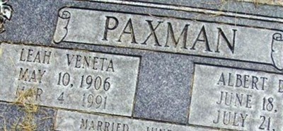 Albert Delos Paxman