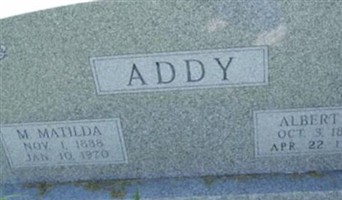 Albert E Addy Albert E Addy