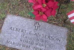 Albert E Anderson Albert E Anderson