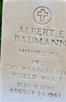 Albert E Baumann