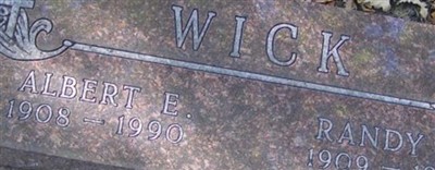 Albert E. Wick