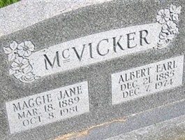 Albert Earl McVicker Albert Earl McVicker