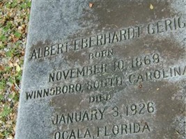 Albert Eberhardt Gerig