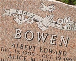 Albert Edward Bowen Albert Edward Bowen