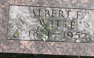 Albert F Witte Albert F Witte