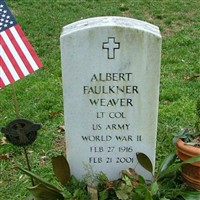 Albert Faulkner Weaver Albert Faulkner Weaver