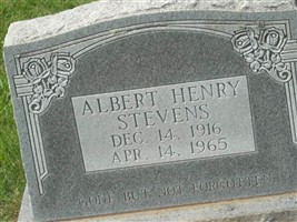 Albert Henry Stevens Albert Henry Stevens