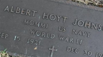 Albert Hoyt "Hoyt" Johnson Albert Hoyt "Hoyt" Johnson