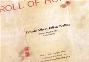 Pvt Albert Julian "Julian" Walker