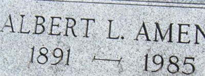 Albert L Amend Albert L Amend