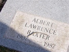Albert Lawrence Baxter Albert Lawrence Baxter