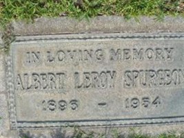 Albert Le Roy Spurgeon Albert Le Roy Spurgeon