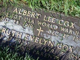 Albert Lee Cox Albert Lee Cox