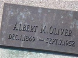 Albert M Oliver Albert M Oliver