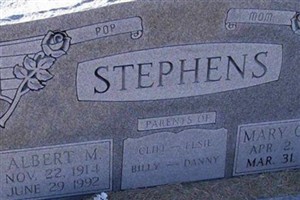 Albert M. Stephens Albert M. Stephens