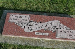 Albert Mark "Bud" VanderWerff Albert Mark "Bud" VanderWerff