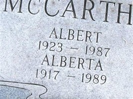 Albert McCarthy Albert McCarthy