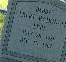 Albert McDonald Epps Albert McDonald Epps