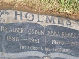 Albert Osbun Holmes Albert Osbun Holmes