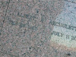 Albert R Archuleta