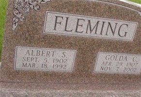 Albert S Fleming Albert S Fleming