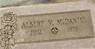 Albert V. McDaniel Albert V. McDaniel