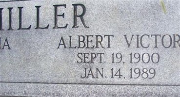 Albert Victor Miller Albert Victor Miller