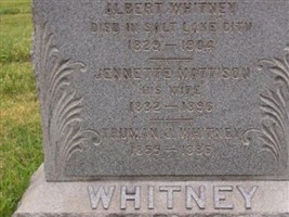 Albert Whitney Albert Whitney
