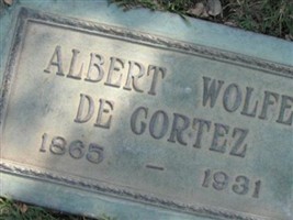 Albert Wolfe De Cortez