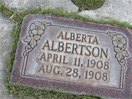 Alberta Albertson Alberta Albertson