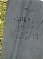 Alberta M "Bert" Hall Williams