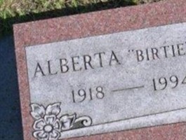 Alberta "Birtie" Kramer Alberta "Birtie" Kramer