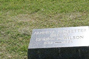Alberta Ledbetter Wilson Alberta Ledbetter Wilson